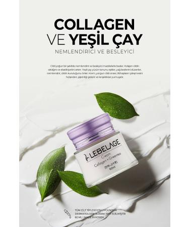 LEBELAGE Collagen Green Tea Moisturizing and Repairing Anti-aging Eye Contour and Face Cream - Buy Online on GoSupps.com