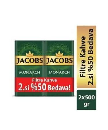 Jacobs Monarch Filter Coffee 2 x 500 gr