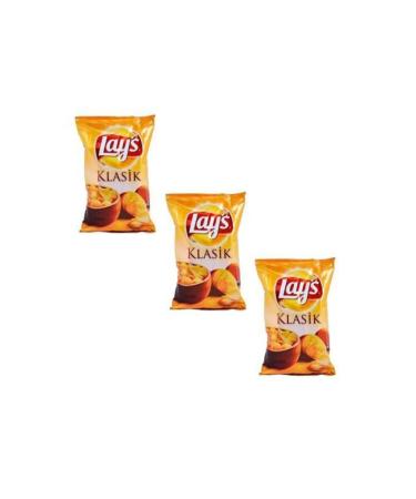 Lays Classic Chips 103 gr X 3 Pieces