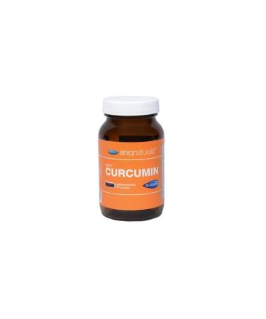 Aniqnaturals Opti Curcumin 30 Licaps Glass Jar
