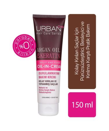 Urban Care Argan Oil & Keratin Leave-In Conditioner 150ml