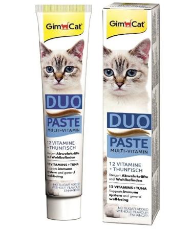 Gimcat Maltsoft Extra 100g 4002064407517 + Multivitamin Duo Paste Tuna 50g 4002064421858 - Buy Online on GoSupps.com