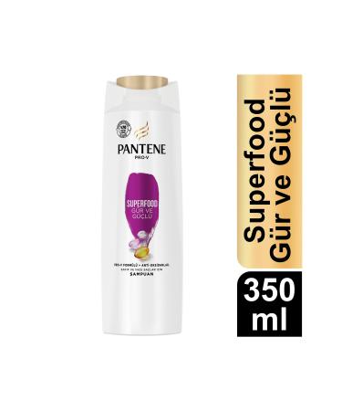 Pantene Superfood Thick and Strong Shampoo 350 ml - Buy Online on GoSupps.com