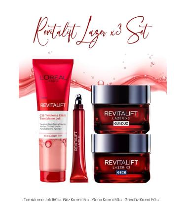 L'Oreal Paris Revitalift Laser Care Set 3