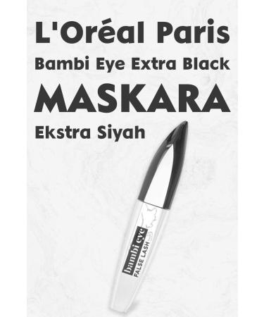 L'Oreal Paris Bambi Eye Extra Black Mascara Extra Black