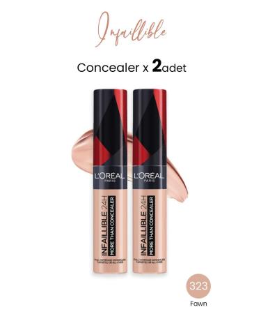 L'Oreal Paris Infaillible 24h More Than Concealer 323 Fawn