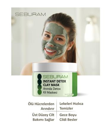 Natural Blackhead and Acne Anti-Pore Tightening Clay Face Mask 500gr - Buy Online on GoSupps.com
