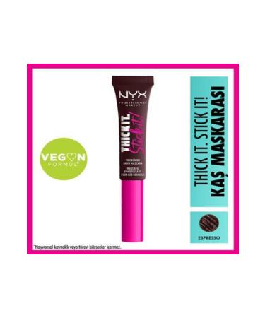 NYX Professional Makeup Thick It Stick It Eyebrow Mascara Espresso