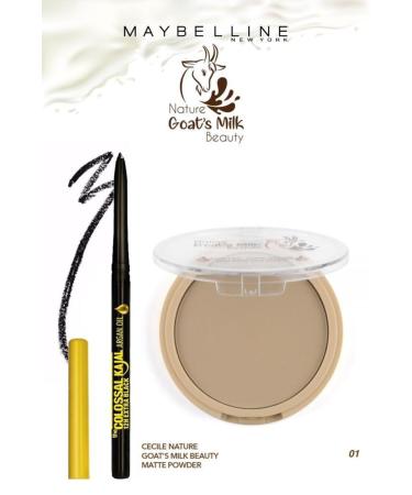 Maybelline New York Maybelline Kajal Pencil Cecile Goat Milk Powder 01 Makeup Set