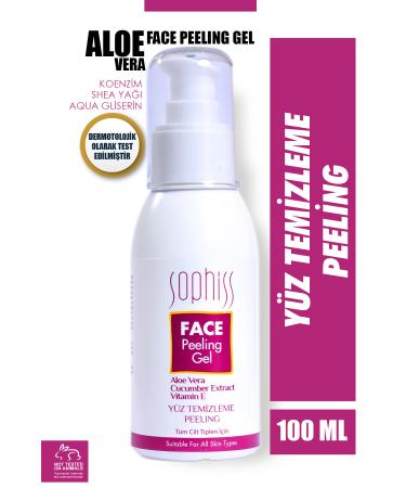Sophiss Face Peeling Gel Face Cleansing Peeling 100 ml