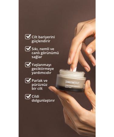 INSIDE OUT COLAGEN BOOST Cream with Telomere Effect that Increases Collagen Synthesis and Helps Protect Against Emotional Stress - Buy Online on GoSupps.com