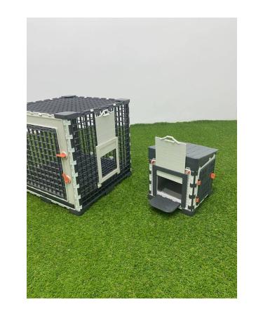 Leganest GUINEA CAGE WITH CLEANING PAN AND SLEEPING ROOM FOLDABLE YP40GP - Buy Online on GoSupps.com
