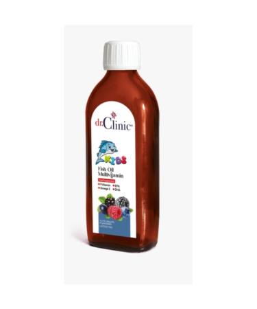 Dr. Clinic Dr clinic Fish oil multivitamin 150 ml syrup
