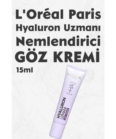 L'Oreal Paris Loreal Paris Hyaluron Expert Moisturizing Cream Eye 15 ml