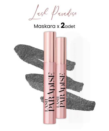L'Oreal Paris Lash Paradise Mascara Black X 2 Pieces