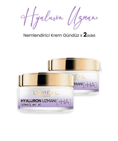 L'Oreal Paris Loreal Paris Hyaluron Expert Moisturizing Cream Day GKF20 50 ml x 2 Pcs