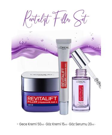 L'Oreal Paris Loreal Paris Revitalift Filler Care Set 3