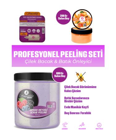 Smoothly 1000 G. Body Peeling Before and After Epilation Strawberry Leg and Ingrown Hair Peeling Moisture Bomb Reinforced