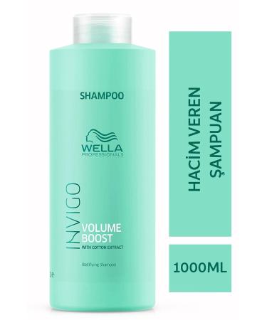 Wella Invigo Volume Boost Volum Fine Hair Thickening Volume Shampoo 1000 Ml 51412-b5155