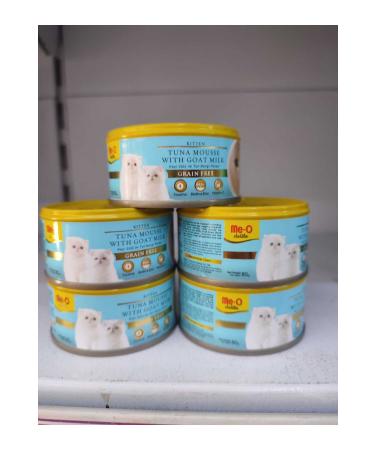 Me-o Delite ME-O TUNA GOAT MILK KITTEN CAT WET FOOD 80 GR