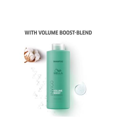 wella Professionals Wella Invigo Volume Boost Volum Hair Thickening Volume Shampoo 1000 Ml