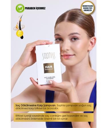 Sophiss Intensive Anti-Hair Loss Biotin & Keratin Care Shampoo 300 ml - Buy Online on GoSupps.com
