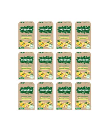 Do adan Ginger Lemon Herbal Tea 18 x 12 packs (1 box) - Buy Online on GoSupps.com