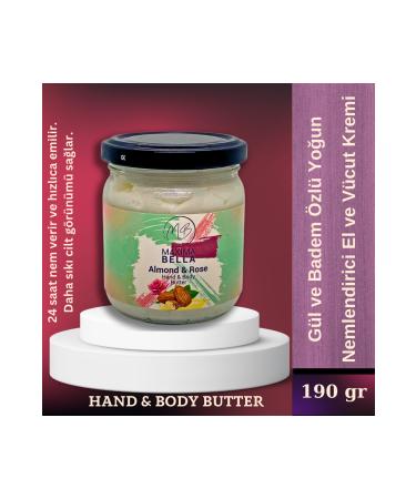 Maxima Bella Rose and Almond Extract Intensive Moisturizing Hand and Body Cream