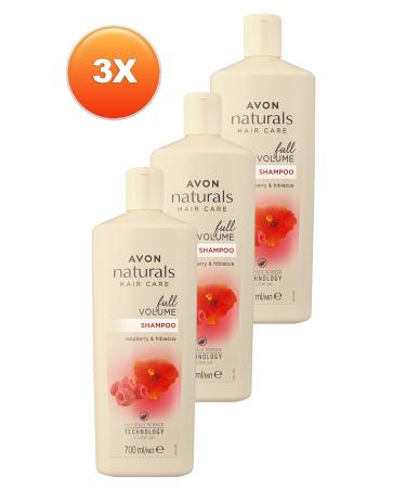 Avon Blackberry and Hibiscus Essence Shampoo 700 Ml. Triple Set - Buy Online on GoSupps.com