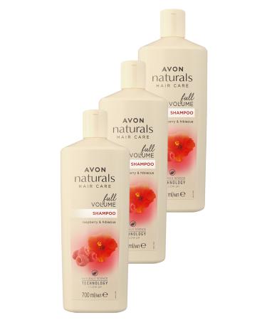 Avon Blackberry and Hibiscus Essence Shampoo 700 Ml. Triple Set