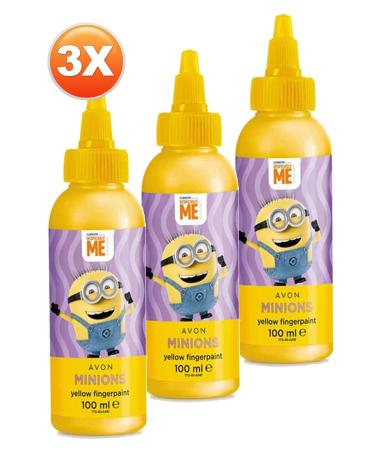 Avon Minions Yellow Finger Paint Body Cleanser 100 Ml. Set of Three - Buy Online on GoSupps.com