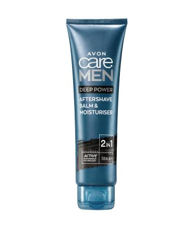 Avon Care Deep Power 2 in 1 After Shave Balm and Moisturizer 100 Ml.