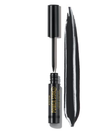 Avon Power Stay Long-Lasting Liquid Eyeliner Blackest Black