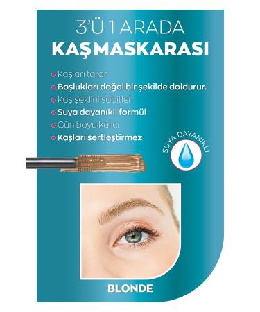 Avon Brow Boost Eyebrow Gel Blonde - Buy Online on GoSupps.com