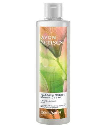 Avon Senses Delicate Moment Apple and Lily of the Valley Scented Cream Shower Gel 250 Ml.
