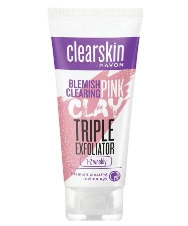 Avon Clearskin Anti-Spot 3 in 1 Pink Clay Scrub 75 Ml.