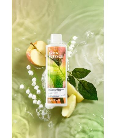 Avon Senses Delicate Moment Apple and Lily of the Valley Scented Cream Shower Gel 250 Ml. - Buy Online on GoSupps.com