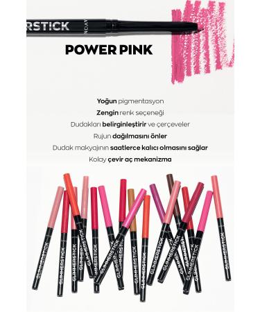 Avon Glimmerstick Lip Pencil Power Pink - Buy Online on GoSupps.com