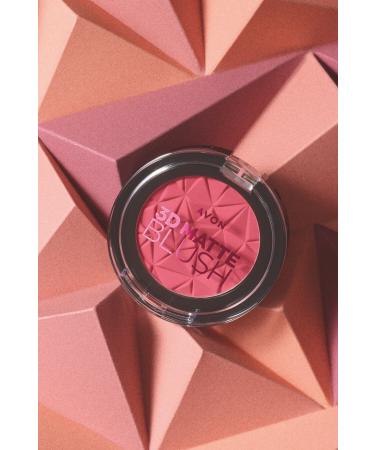 Avon 3d Matte Blush Matte Blush Warm Flush