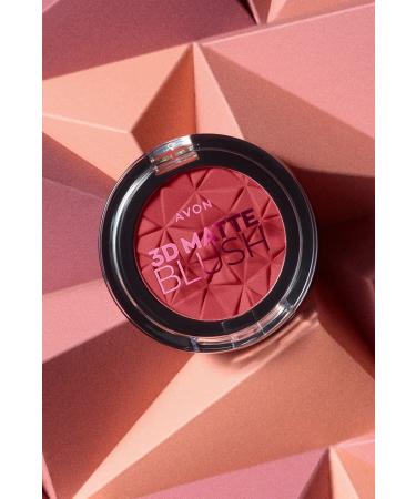Avon 3d Matte Blush Matte Blush Plum Pop