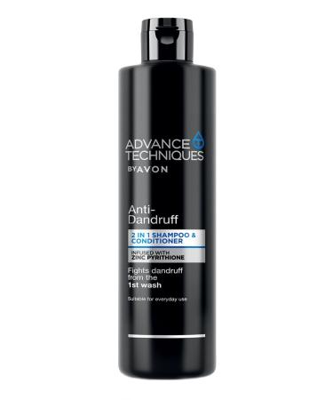 Avon Advance Techniques Anti-Dandruff 2 in 1 Shampoo and Conditioner 400 Ml.