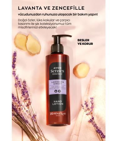 Avon Senses Essence Lavender & Ginger Lavender and Ginger Hand Lotion 250 Ml. - Buy Online on GoSupps.com