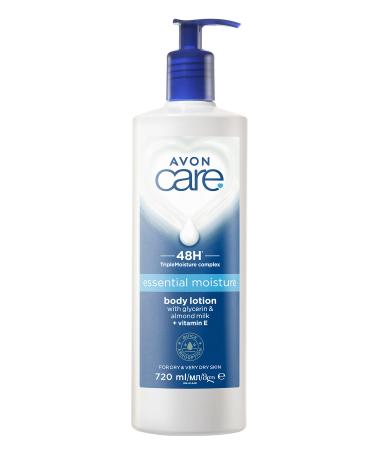 Avon Care Intensive Moisturizing Body Lotion with Glycerin and Almond Milk 720 Ml.