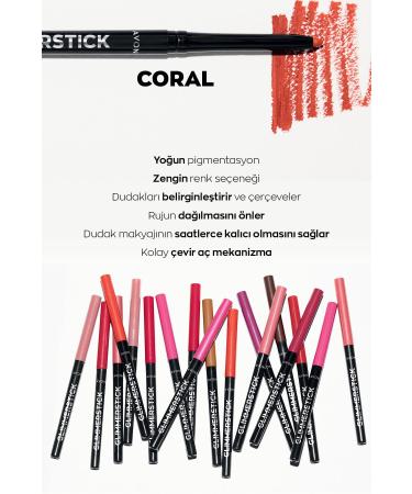 Avon Glimmerstick Lip Pencil Coral - Buy Online on GoSupps.com