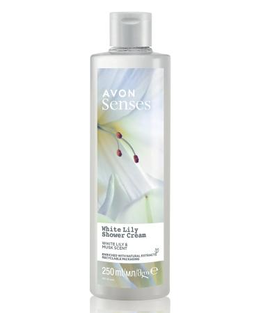 Avon Senses White Lily White Lily Scented Shower Gel 250 Ml.