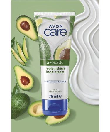 Avon Care Avocado Essence Hand Cream for Dry Skin 75 Ml. Set of Ten - Buy Online on GoSupps.com