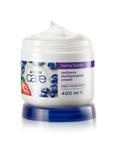 Avon Care Blueberry and Strawberry Hand Face and Body Cream - 400ml
