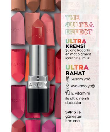 Avon Ultra Creamy Lipstick Red 2000 - Buy Online on GoSupps.com