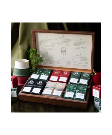 Melez Tea Winter Tea Bag Wooden Box - Buy Online on GoSupps.com