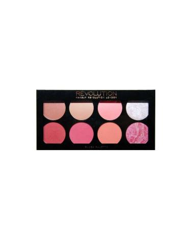 Revolution Ultra Sugar Spice Blush Palette Intense Pigment PR